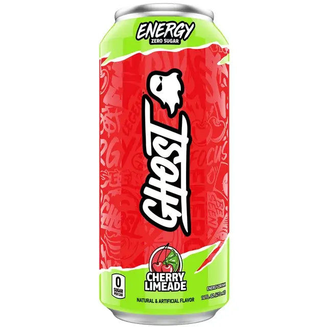 Ghost Energy Cherry Limeade 16oz Single Can