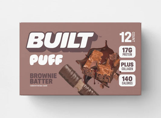 Built Brownie Batter Puff Bar 12 Count